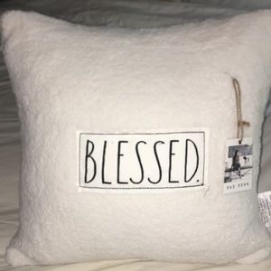 Rae Dunn cozy pillow 20x20 NEW